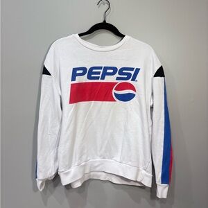 Pepsi White Crewneck
